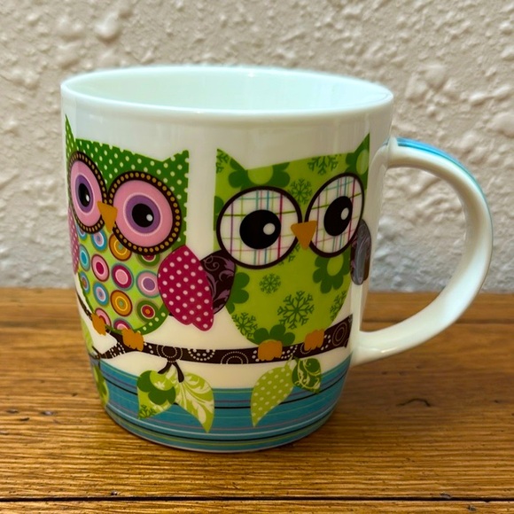 Other - Nana Colorful Owl Design Mug